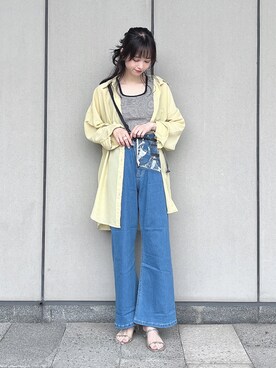 ˚࿀̊˚さん(レディース・158cm)の夏コーディネート