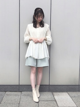 ˚࿀̊˚さん(レディース・158cm)の秋コーディネート