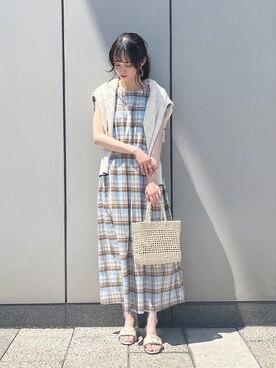 ˚࿀̊˚さん(レディース・158cm)の夏コーディネート
