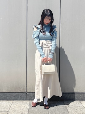 ˚࿀̊˚さん（レディース・158cm）の春コーディネート