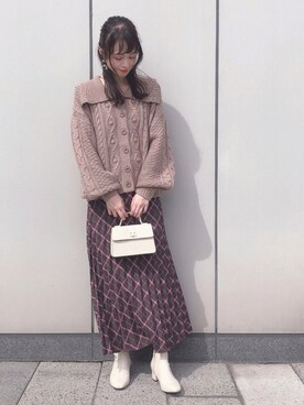 ˚࿀̊˚さん（レディース・158cm）の秋コーディネート