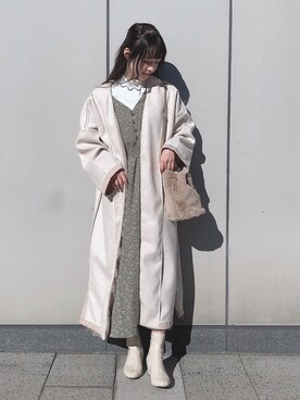 「earthWEB限定」｜˚࿀̊˚さん（レディース・158cm）の冬コーディネート