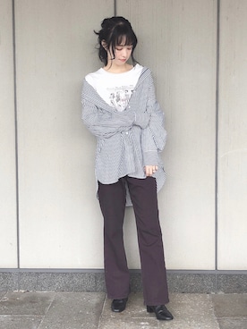 ˚࿀̊˚さん（レディース・158cm）の秋コーディネート