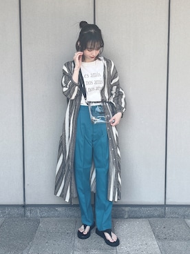 ˚࿀̊˚さん(レディース・158cm)の夏コーディネート