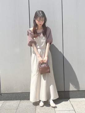 ˚࿀̊˚さん(レディース・158cm)の春コーディネート