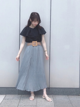 ˚࿀̊˚さん(レディース・158cm)の夏コーディネート