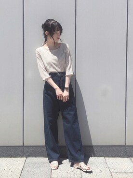 ˚࿀̊˚さん(レディース・158cm)の夏コーディネート