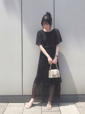 ˚࿀̊˚さん（レディース・158cm）の夏コーディネート