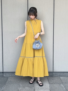 ˚࿀̊˚さん(レディース・158cm)の夏コーディネート