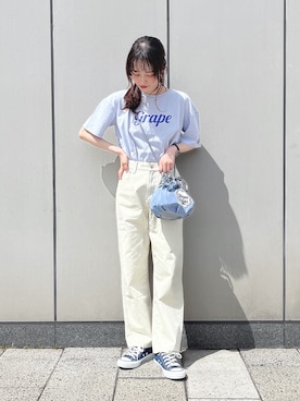 ˚࿀̊˚さん(レディース・158cm)の春コーディネート