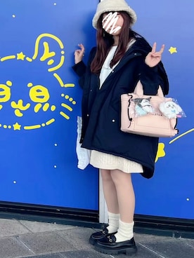 「idem（イデム）のアイテム」を使った、あこさん（レディース・159cm）の秋コーディネート