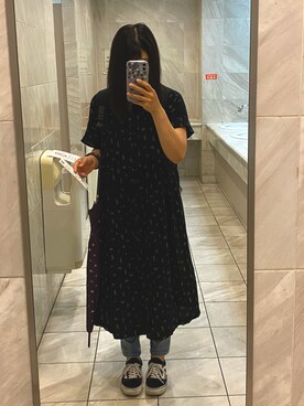 「LBC（エルビーシー）のアイテム（ワンピース/ドレス）」を使った、ぴょんすけさん（レディース・158cm）の夏コーディネート
