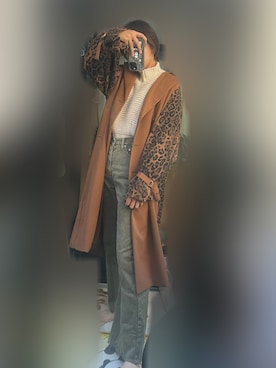 「ファッションの力を信じよう」｜「アイテム（トレンチコート）」を使った、ふさん（レディース・170cm）の冬コーディネート