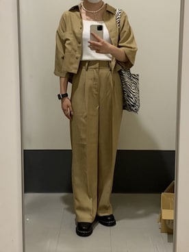 mさん（レディース・158cm）の夏コーディネート