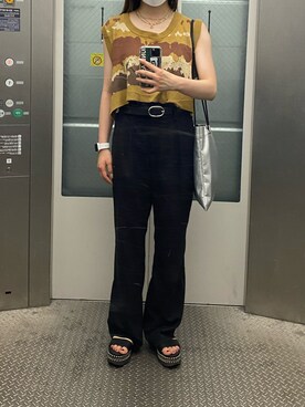 mさん（レディース・158cm）の夏コーディネート