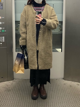 mさん(レディース・158cm)の冬コーディネート