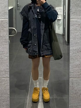 mさん（レディース・158cm）の秋コーディネート