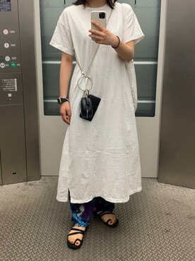 mさん（レディース・158cm）の夏コーディネート