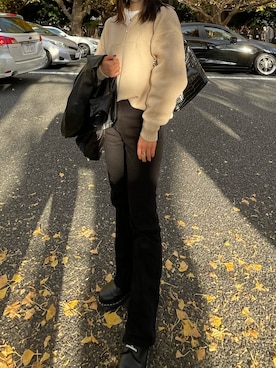 mさん（レディース・158cm）の冬コーディネート