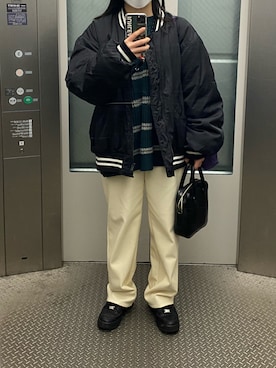 mさん（レディース・158cm）の春コーディネート