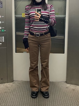 mさん（レディース・158cm）の秋コーディネート