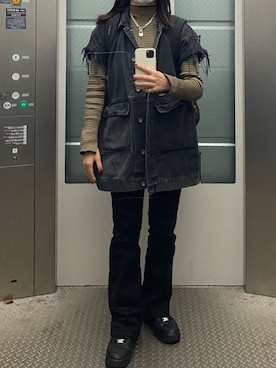 mさん（レディース・158cm）の秋コーディネート