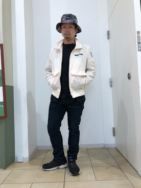 HONDAさん（メンズ・171cm）の冬コーディネート