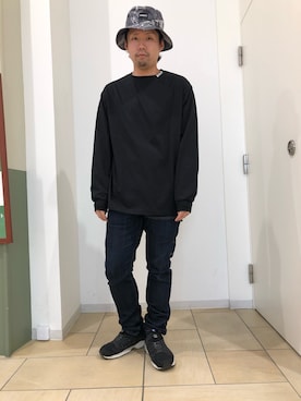 HONDAさん（メンズ・171cm）の冬コーディネート