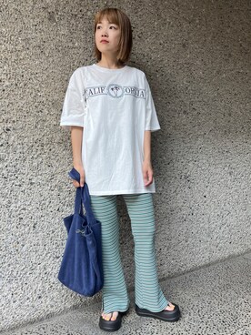 Nakamuraさん（レディース・157cm）の夏コーディネート