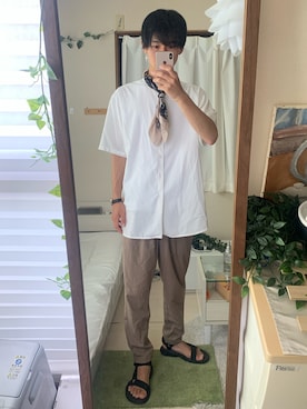 こうさん（メンズ・172cm）の夏コーディネート