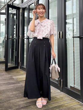 みぃさん（レディース・157cm）の春コーディネート