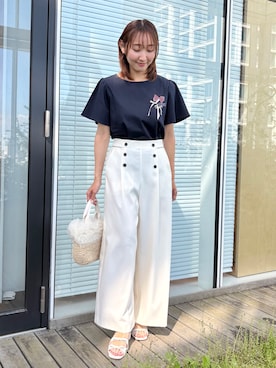 みぃさん（レディース・157cm）の春コーディネート