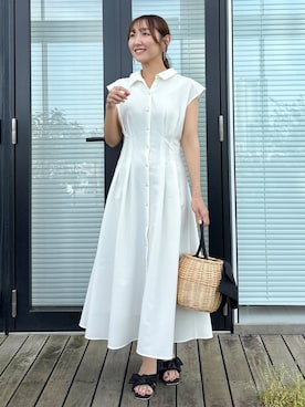 みぃさん（レディース・157cm）の夏コーディネート
