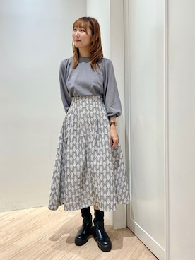 みぃさん（レディース・157cm）の秋コーディネート