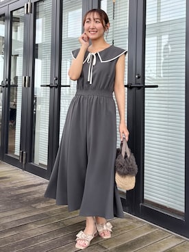みぃさん（レディース・157cm）の春コーディネート
