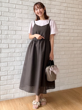 みぃさん(レディース・157cm)の夏コーディネート