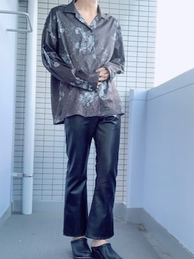 「Adoon plain（アドーンプレーン）のアイテム（パンツ）」を使った、［Shion］さん（メンズ・177cm・20代）の夏コーディネート