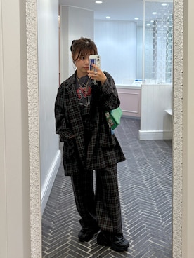 「アイテム（スマホグッズ）」を使った、AIRIさん（レディース・146cm・20代）の秋コーディネート