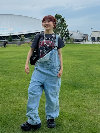 GANNI（ガニー）の「Future Heavy Cherry Drop Shoulder T-shirt