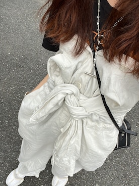 「Vivienne Westwood（ヴィヴィアンウエストウッド）のアイテム（ショルダーバッグ）」を使った、AIRIさん（レディース・146cm）の夏コーディネート