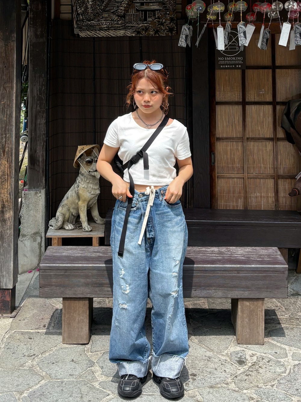 【HOLIDAY】ホリデイ ダメージデニムフレアパンツ DAMAGE DENIM SUSPENDER PANTS｜HOLIDAY（ホリデイ）OFFICIAL