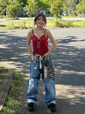 「アイテム（ピアス（両耳用））」を使った、AIRIさん（レディース・146cm）の夏コーディネート