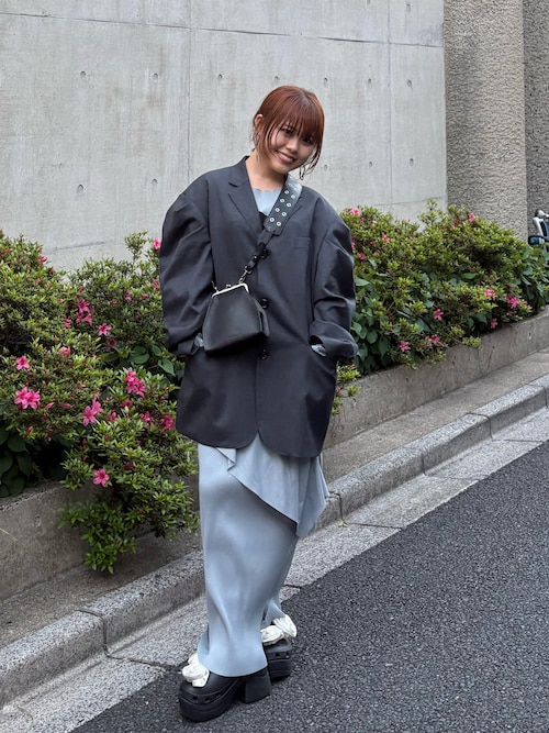 WOOL PUFF JACKET ウールパフジャケット（テーラードジャケット