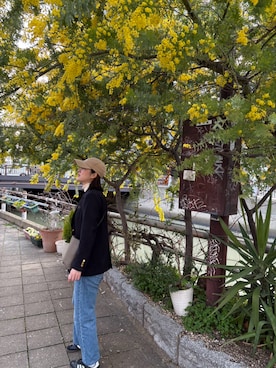 rinさん（レディース・165cm）の冬コーディネート