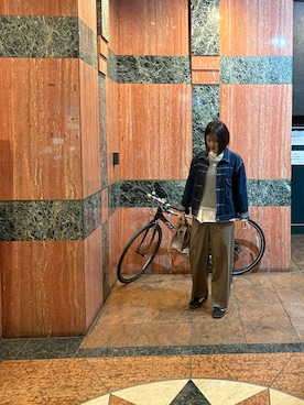 rinさん（レディース・165cm）の春コーディネート