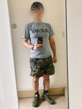 pamp-camp-mintさん(メンズ・177cm)の夏コーディネート