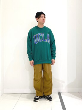 「Uiscel（ユイセル）のアイテム」を使った、シュンさん（メンズ・165cm）の冬コーディネート