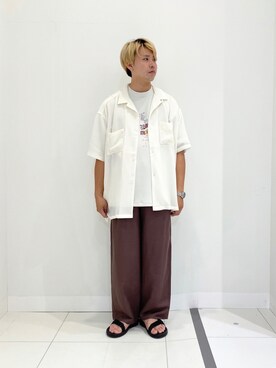 シュンさん（メンズ・165cm）の夏コーディネート