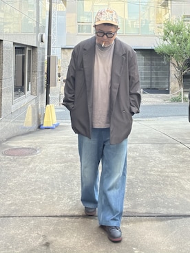 「ビジネスカジュアル」｜ポテチチップさん（メンズ・173cm）の秋コーディネート