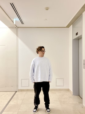 「EN ROUTE（アンルート）のアイテム」を使った、ポテチチップさん（メンズ・173cm）の冬コーディネート